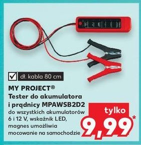 Tester do akumulatora i prądnicy K-classic myproject promocja