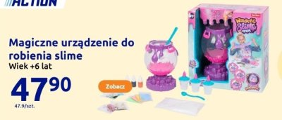 Magiczne urządzenie do robienia slime Wiek +6 lat promocja w Action