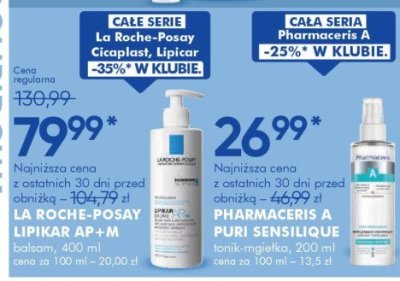 Żel PHARMACERIS A Puri Sensilique promocja w Super-Pharm
