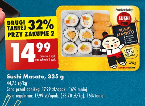 Sushi masato Sushi 4you promocja