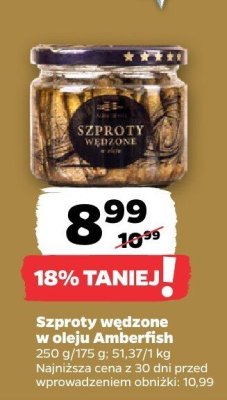 Szproty wędzone w oleju  promocja w Netto