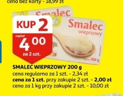 Smalec wieprzowy Podniesiony kciuk promocja