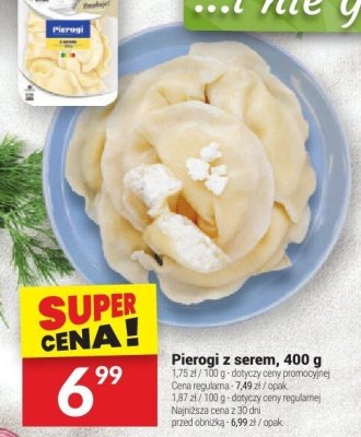 Pierogi z serem, 400 g promocja w Twój Market
