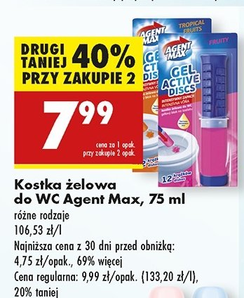 Point block kwiatowy ogród Agent max promocja w Biedronka