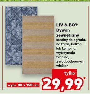 Dywan 80 x 150 cm Liv & bo promocja w Kaufland