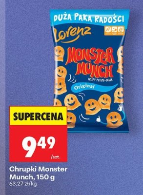 Chrupki Monster Munch promocja w Biedronka
