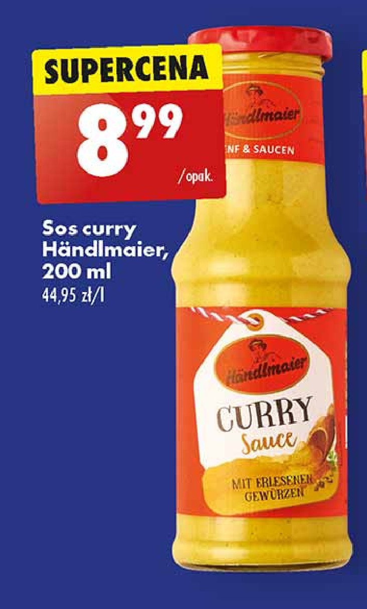 Sos curry promocja