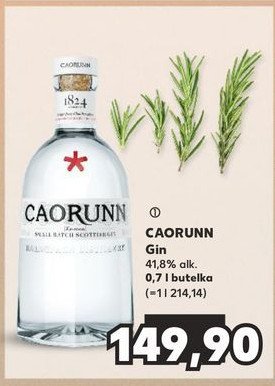 Gin CAORUNN promocja