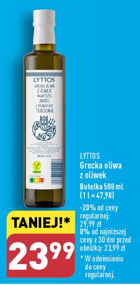 Oliwa z oliwek grecka Lyttos promocja