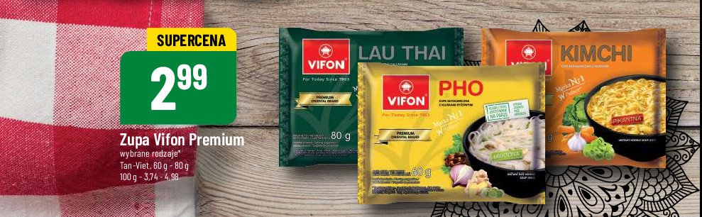 Zupa lau thai Vifon promocja