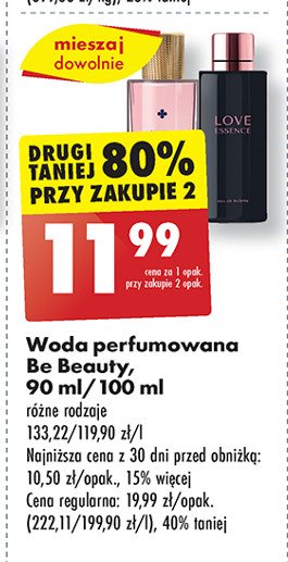 Woda perfumowana stylish girl Be beauty Be beauty care promocja