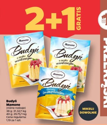 Budyń (różne rodzaje) promocja w Netto
