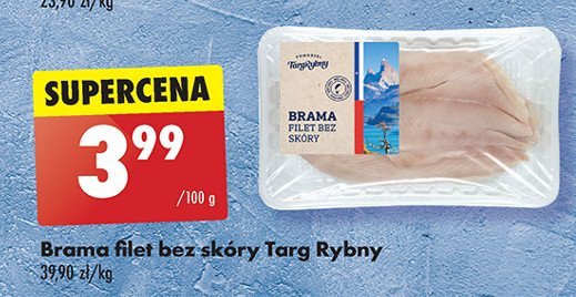 Brama filet bez skóry Pomorski targ rybny promocja