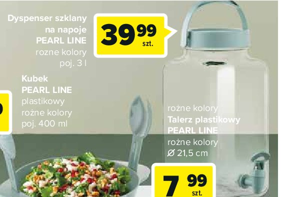 Dyspenser na napoje pearl line 3 l promocja