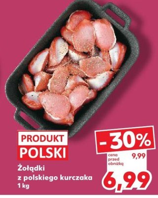 Żołądki z polskiego kurczaka promocja w Kaufland