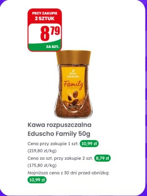 Kawa rozpuszczalna Family  promocja w Dino