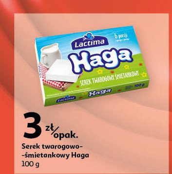 Serek twarogowy śmietankowy Lactima haga promocja