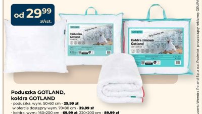 Poduszka GOTLAND WENDRE 50x60 cm promocja w PSB Mrówka