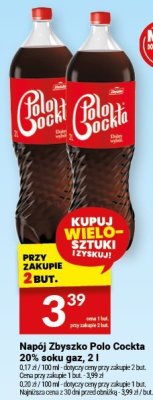 Napój Polo Cockta 20% soku gaz, 2 l promocja w Twój Market