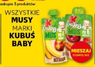 Musy Baby wszystkie rodzaje promocja w Kaufland