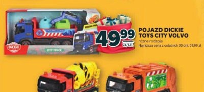 Pojazd Dickie Toys City Volvo promocja w Stokrotka