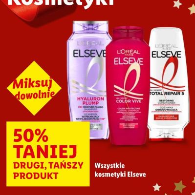 Kosmetyki Elseve L'Oreal wszystkie promocja w Lidl