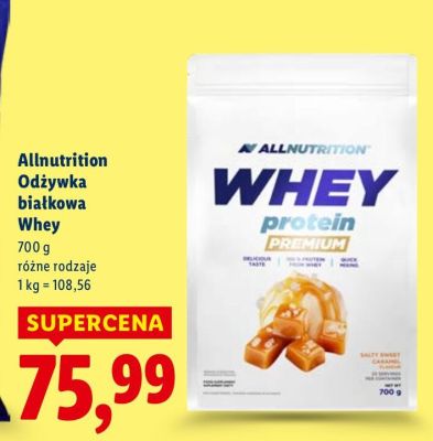 Odżywka białkowa Whey Allnutrition Odżywka białkowa Whey promocja w Lidl
