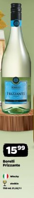 Wino musujące Borelli Frizzante promocja w Netto
