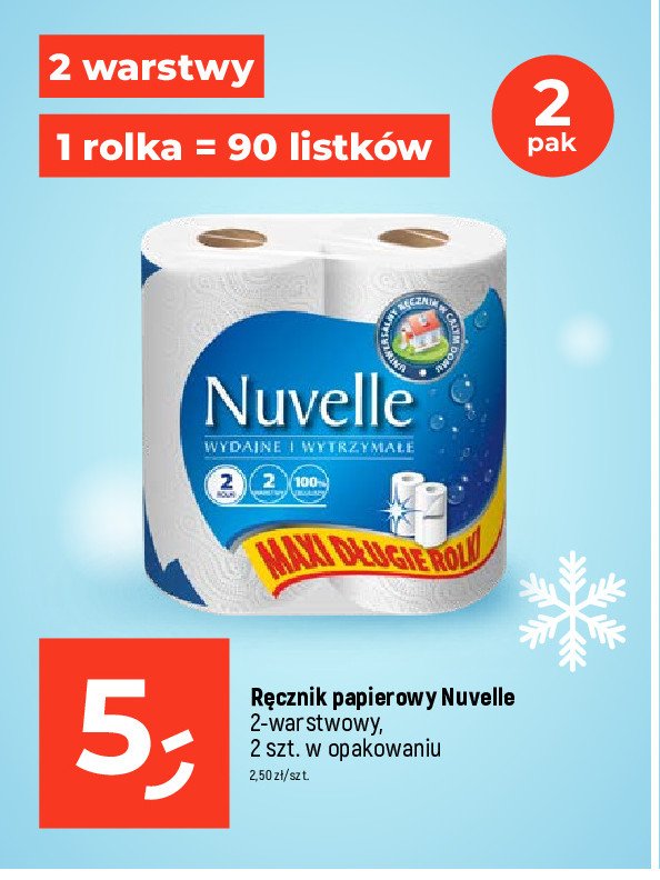 Ręcznik papierowy Nuvelle promocja