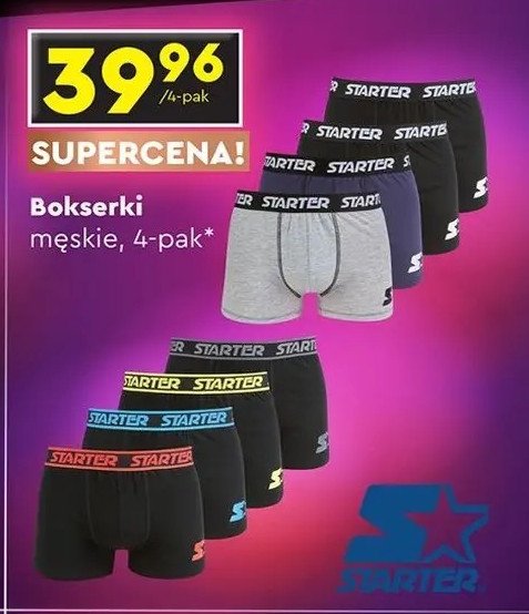 Bokserki męskie STARTER promocja