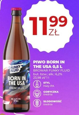 Piwo promocja w Duży Ben