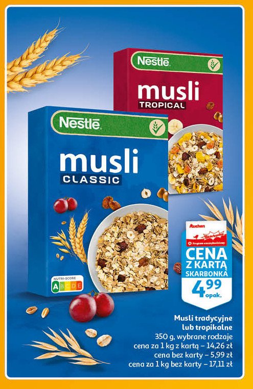Musli classic Musli (nestle) promocje
