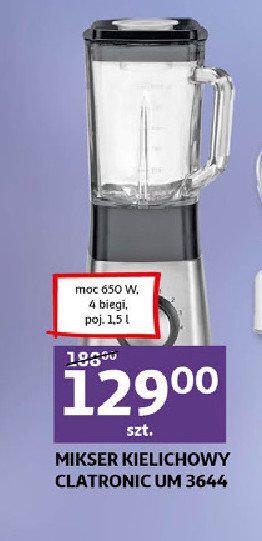 Blender kielichowy um3644 Clatronic promocja