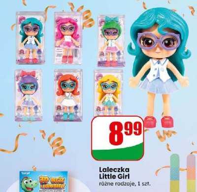 Laleczka Little Girl różne rodzaje promocja w Dino