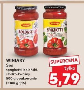 Sos boloński Winiary promocja w Kaufland