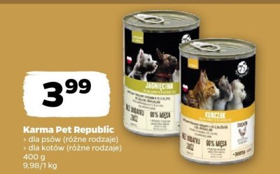 Karma Pet Republic dla kotów promocja w Netto