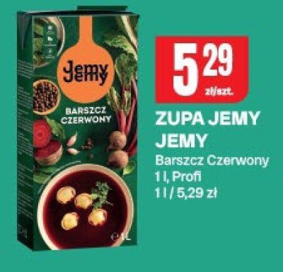 Zupa barszcz czerwony JEMY promocja w Chorten