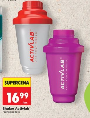 Shaker Activlab - różne rodzaje promocja w Biedronka
