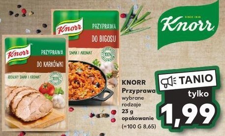 Przyprawa do karkówki Knorr przyprawa promocja