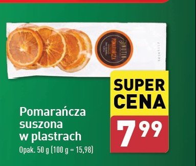 Pomarańcza suszona w plastrach promocja