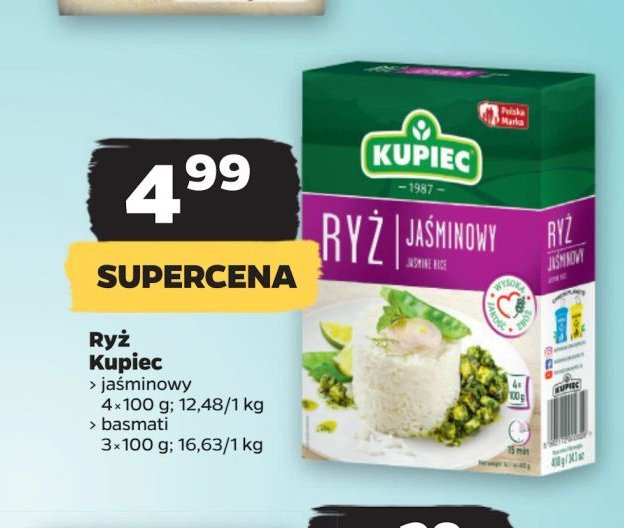 Ryz basmati Kupiec promocja