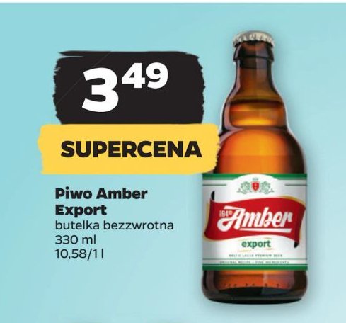 Piwo Amber export promocja