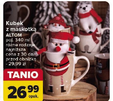 Kubek z maskotką 340 ml Altom promocja w Carrefour