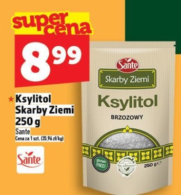 Ksylitol Skarby Ziemi 250 g Sante promocja w TOPAZ