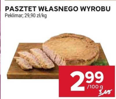 Pasztet własnego wyrobu promocja w Stokrotka