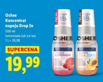 Koncentrat napoju Drop In lemoniada  promocja w Lidl