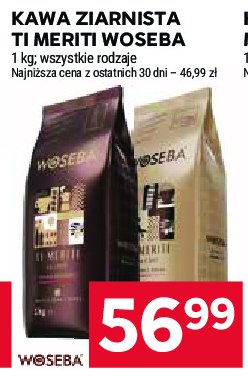 Kawa Woseba ti meriti gusto raffinato promocja