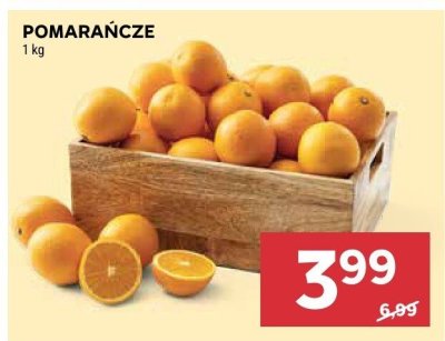 Pomarańcze promocja w Stokrotka
