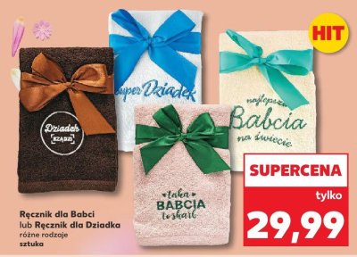Ręcznik dla Dziadka promocja w Kaufland
