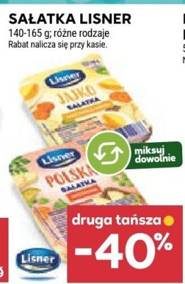 Sałatka Lisner promocja w Stokrotka